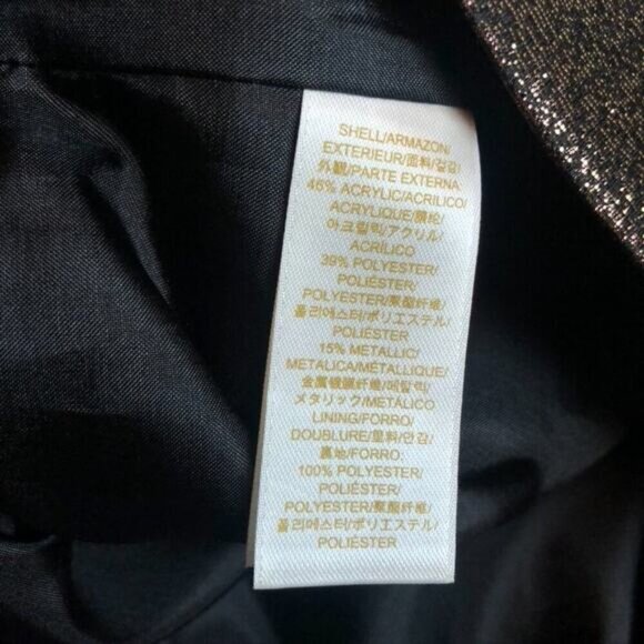 Kate‎ Spade Gold Shimmer Cocktail Dress - Size 00 - Picture 5 of 11